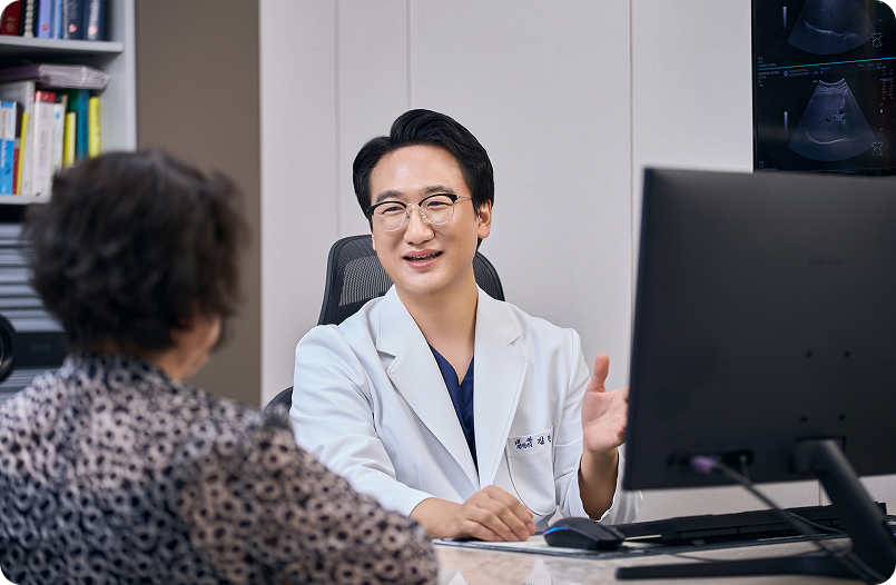 진료실 상담 이미지