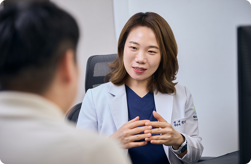 진료실 상담 이미지